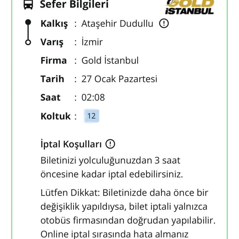 Gold İstanbul Bilgi Vermeden İşlem Yapıyor