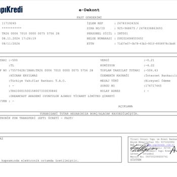 Dream Cast Ajansının Aldatıcı İşlemleriyle Mağduriyet