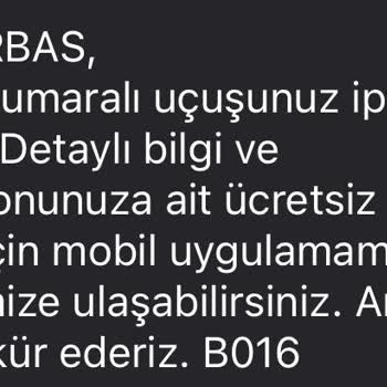 Beklenmedik Uçuş İptaliyle Mağduriyet