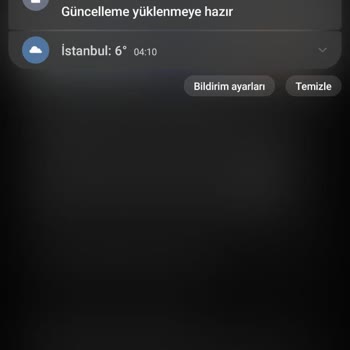 Samsung Telefon Sürekli Tekrarlayan Güncelleme Bildirimi Sorunu