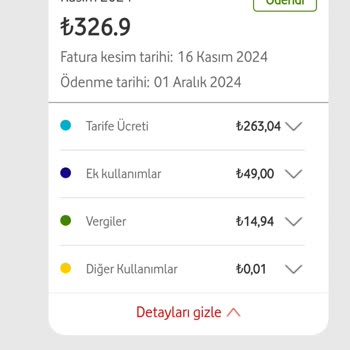 Vodafone Fatura Şoku Ve Ekstra Ücretler Karşısında Mağduriyet