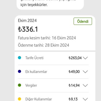 Vodafone Fatura Şoku Ve Ekstra Ücretler Karşısında Mağduriyet