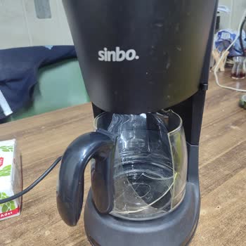 Sinbo Filtre Kahve Makinesi Demlik Bölümünde Beklenmedik Çatlak