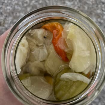 Kühne Turşuda Canlı Böcek Şoku!