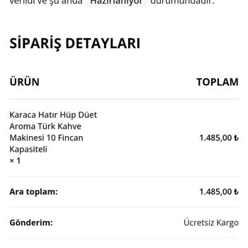 Yanıltıcı Sipariş İşlemi Ve İade Sorunu