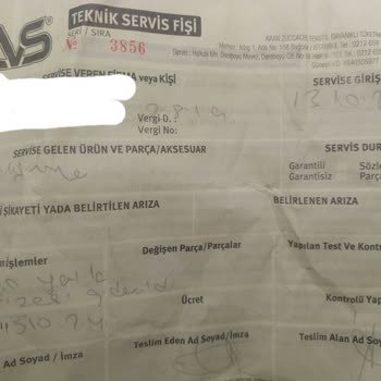 Garanti Kapsamında Çözülmeyen Su Isıtıcı Sorunu