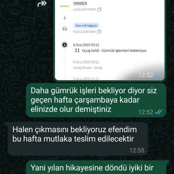 Teslim Edilmeyen Sipariş Ve Erişim Sorunları