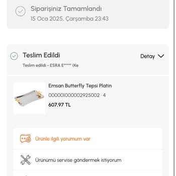 Eksik Ürün Ve Müşteri Hizmetleri Sorunu