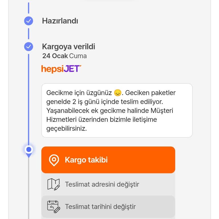 Hepsiburada'dan Teslimat Sorunu Ve Hayal Kırıklığı
