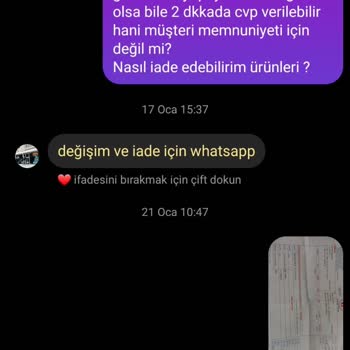 İletişim Sorunları Ve İade Süreci