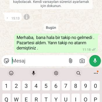 Sipariş Gecikmesi Ve İletişim Sorunlarıyla Karşılaşan Müşteri