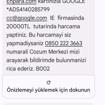 Enpara Güvenlik Açığı Nedeniyle Kartımdan Habersiz Para Çekildi