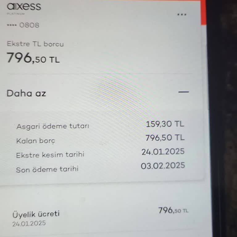 Haksız Kredi Kartı Aidatı Talebi