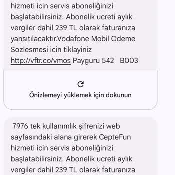İzinsiz Abonelik Ve Haksız Ücretlendirme Şikayeti