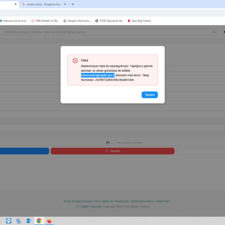 MHRS Randevu Sistemi Ve Sağlık Bakanlığı'nın Denetim Eksiklikleri