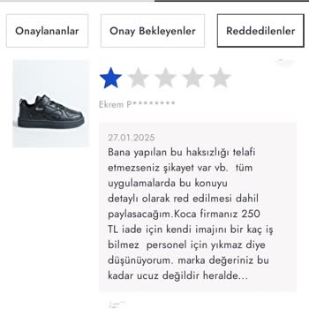 Boyner Fiyat Garantisi Hayal Kırıklığı Ve Reddedilen Talepler