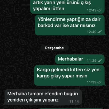 Yanlış Ürün Gönderimi Ve İletişimsizlik Sorunu