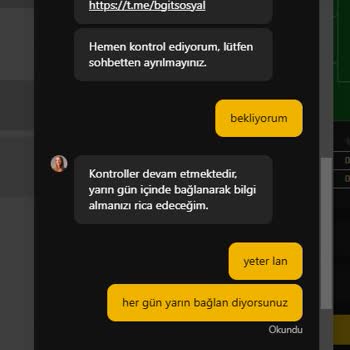 Çekim İşlemi Ve Hesap İncelemesi Sorunu