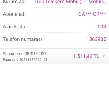 Türk Telekom'dan Haksız Fatura Şoku Ve Tehdit