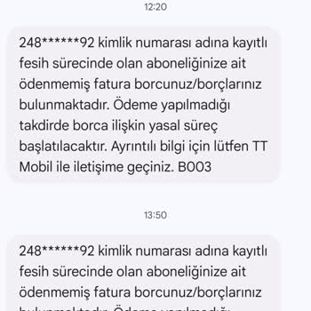 Türk Telekom'dan Haksız Fatura Şoku Ve Tehdit