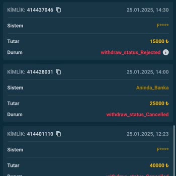 Vizebet'te Ödeme Mağduriyeti Ve Hesap Kapatma