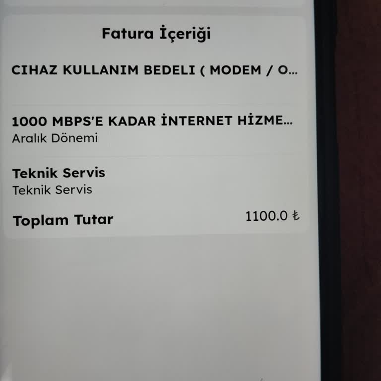 Ev İnternetinde Hizmet Ve Fatura Sorunları