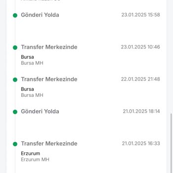 Mersin Toros Şubesi Kargo Dağıtım Sorunu