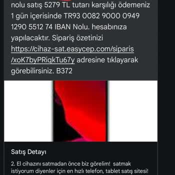 EasyCep'te Ödeme Gecikmesi Ve Fiyat Kesintisi Sorunu