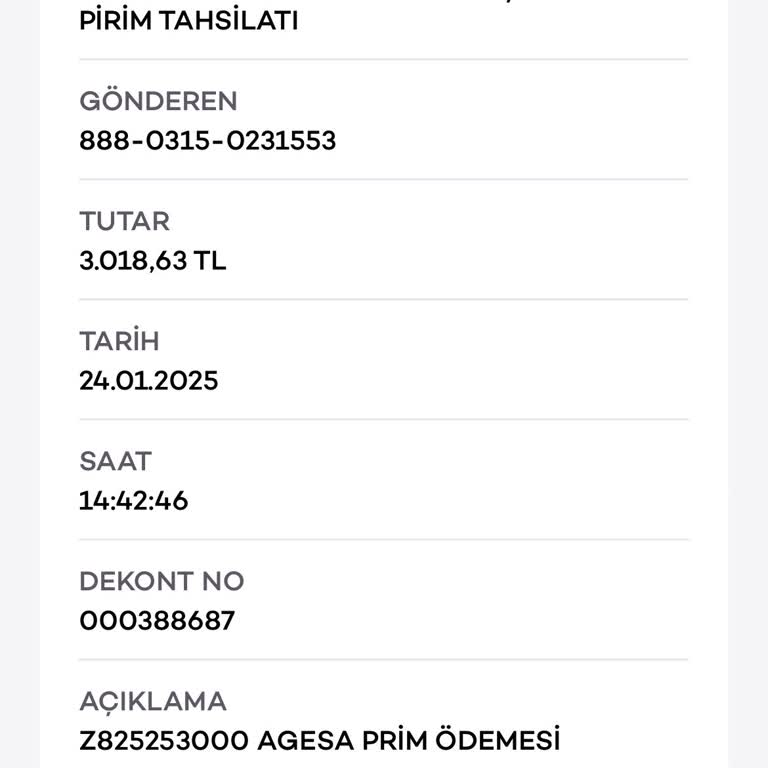 Haksız Sigorta Ücreti İadesi Talebi