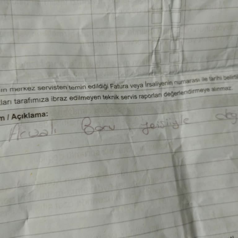 Karcher Servisinden Yetersiz Hizmet Ve İletişim Sorunu