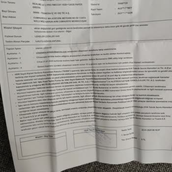 KVK Servisinde Çözüm Bulunamayan Sorunlar