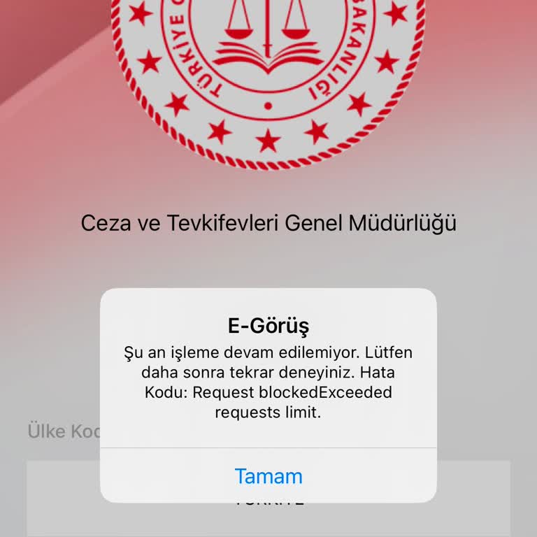 Adalet Bakanlığı E-görüş Uygulaması Kayıt Sorunu Ve İletişim Eksikliği