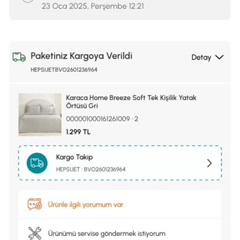Eksik Yastık Kılıfı Mağduriyeti