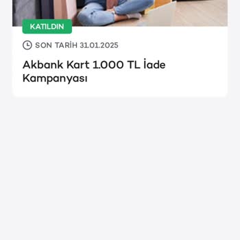 Akbank Mobil İade Kampanyası Sorunu