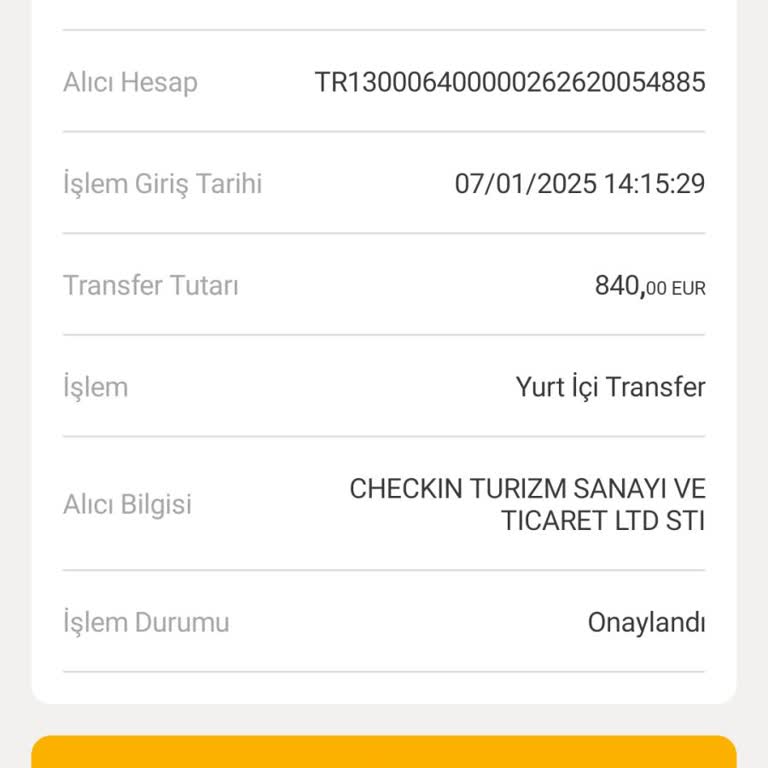 Yanlış Kesilen SWIFT Transfer Ücreti İadesi Talebi