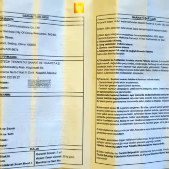 Garanti Kapsamında Çözüm Bulunamayan Saat Sorunu