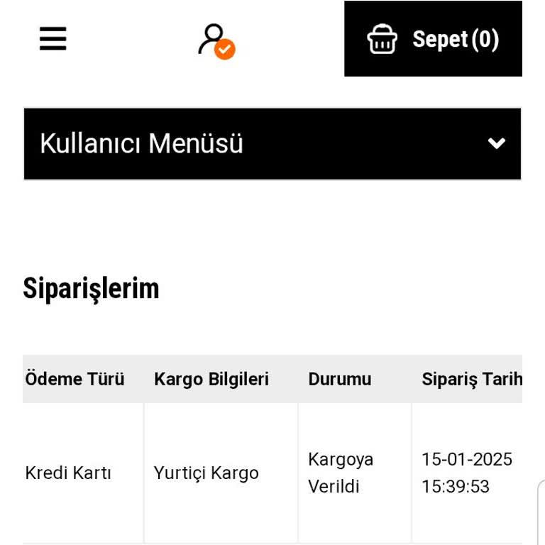 Kayıp Sipariş Ve İletişimsizlik Sorunu