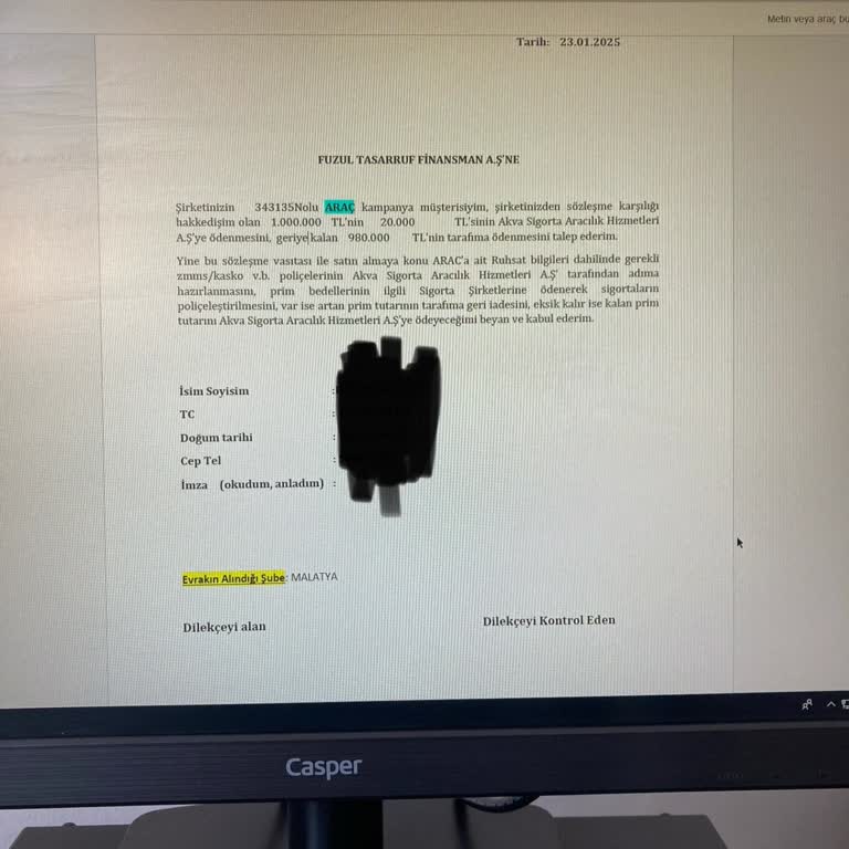 Fuzulev'in Zorunlu Poliçe Kesintisi Sorunu