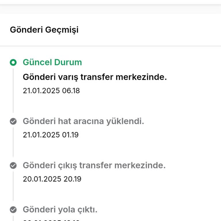 Kargo Transfer Merkezinde Mahsur Kaldı