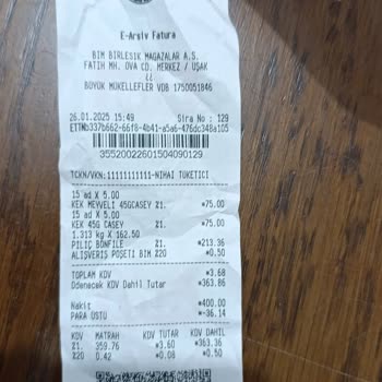 BİM'den Aldığım Kekin İçinden Yabancı Cisim Çıktı!