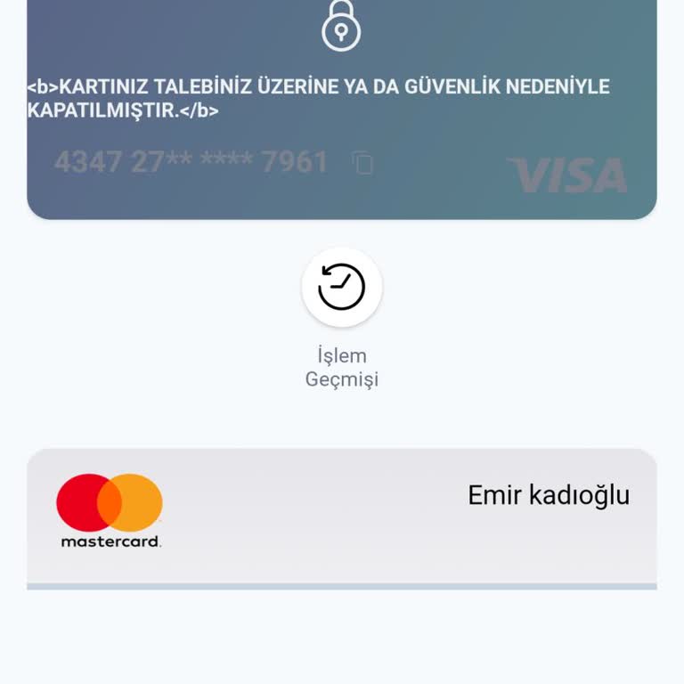 Paycell Kart Güvenlik Sorunu Ve İade Talebi