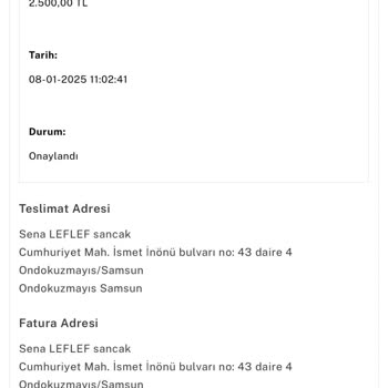 Teslim Edilmeyen Ürünler Ve Yetersiz Müşteri Hizmetleri