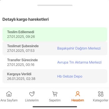 Yanlış İade Talebi Ve Kargo Sorunu