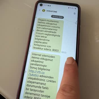 Vodafone Taşıma Sürecinde Yaşanan Aksaklıklar Ve Müşteri Mağduriyeti