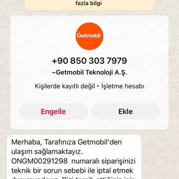 Stokta Var Denilen Telefonun İptali Ve Güven Kaybı