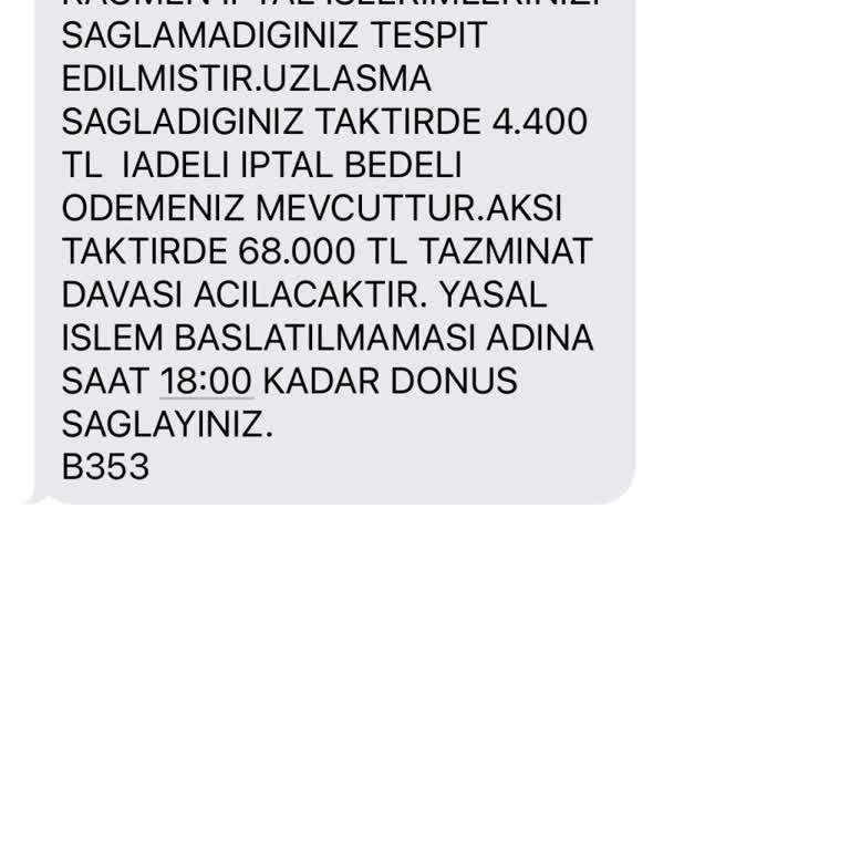 Alakam Olmayan Arama ve Mesaj