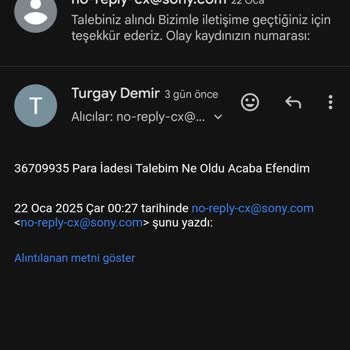 Hesabımdan İzinsiz Para Çekildi, İade Bekliyorum