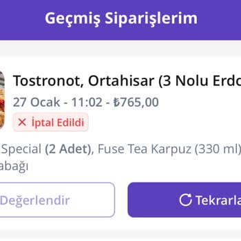 Adres Sorunu Ve İletişim Eksikliğiyle İptal Edilen Sipariş