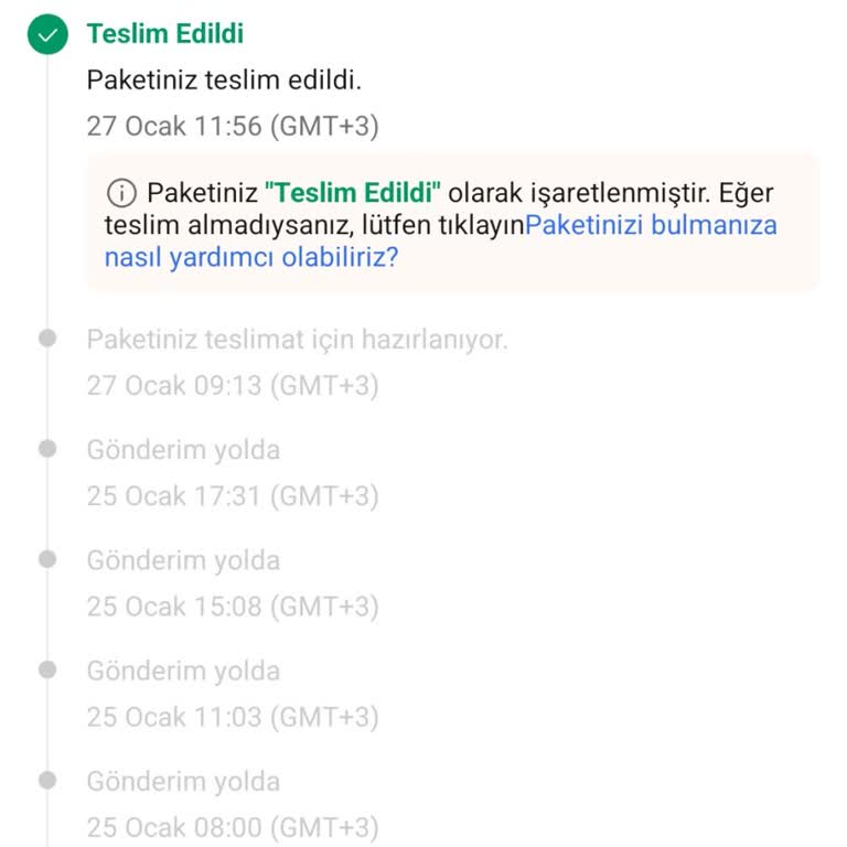 Yanlış Adrese Gönderilen Kargo Ve Saygısız Müşteri Temsilcisi