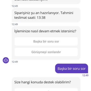 Getir Yemek Sipariş İptalinde Yaşanan Sorun